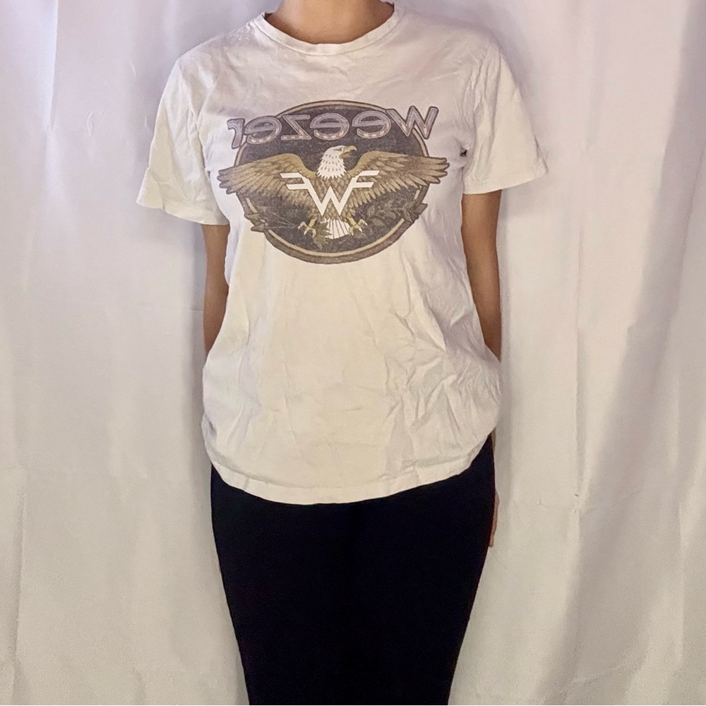 Graphic Tee - Cream - Weezer